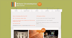 Desktop Screenshot of midwestbibleschool.com